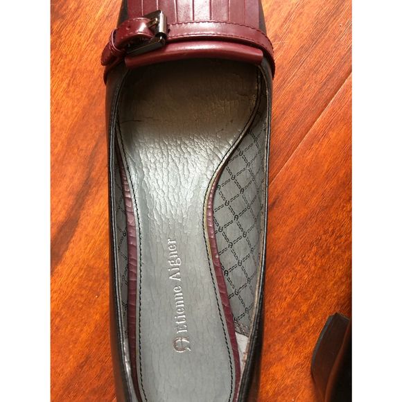 Preloved genuine leather Etienne Aigner VINTAGE black size 7 - Picture 3 of 4